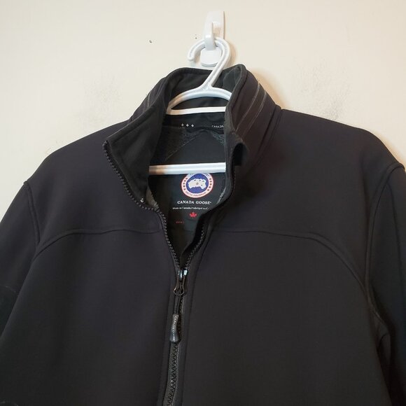 Canada Goose Soft Shell Fuzzy Lined Jacket Black Size L - Picture 3 of 10
